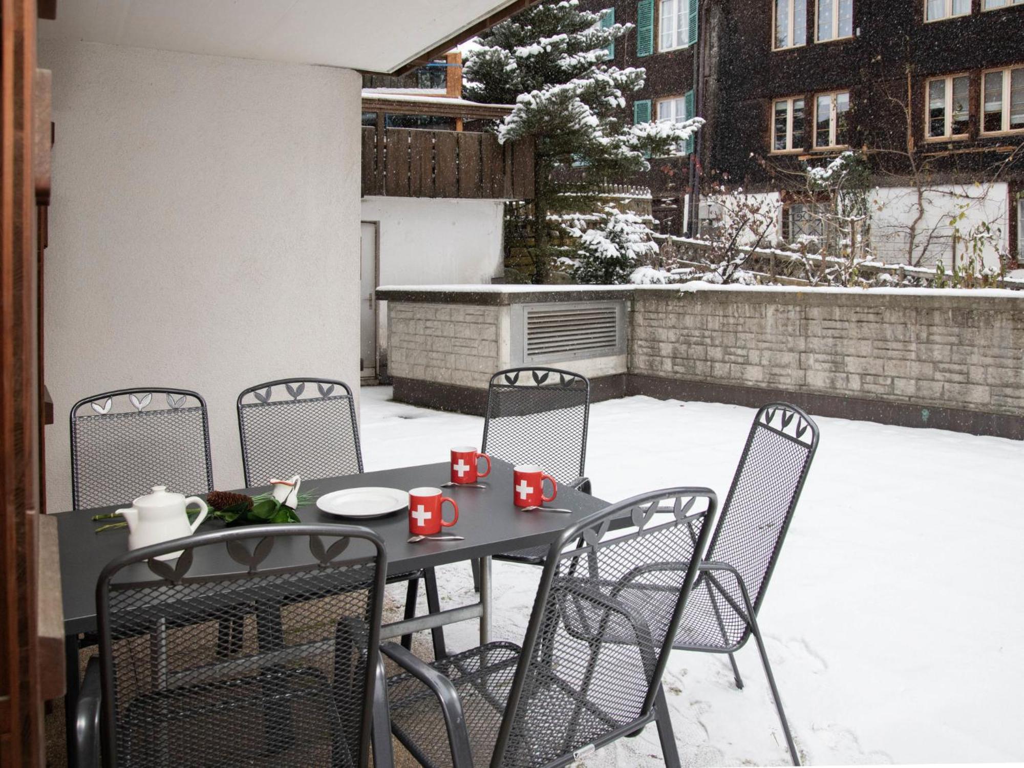 Apartment Chalet Abendrot Apartments-29 By Interhome 그린델발트 외부 사진
